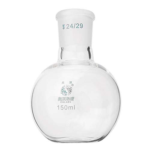 VIDOO 150Ml Borosilicate Vidrio Soxhlet Extractor Condensador Con Fondo Plano Flask Lab Glassware