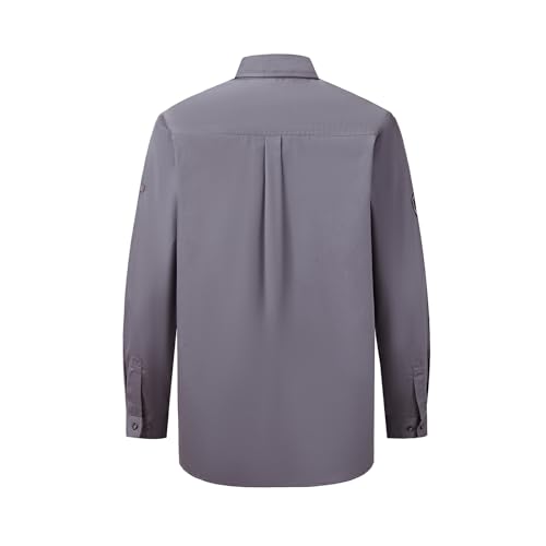 Image of Ousafeve FR Shirts for Men Hi Vis 6.5oz Flame Resistant Welding Shirts | UL Certified, Loose Fit, 100% Cotton, NFPA2112 CAT2 Arc Flash Rated, Fire Retardant Shirt for Men
