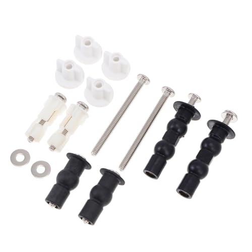 Frcolor ユニバーサルトイレシートネジボルト交換部品キット 耐久性のトイレシートヒンジネジ なトイレシートアクセサリー ある取り付け部品 家庭用トイレの修理用 1セット