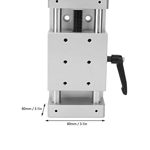 sliding table linear rail stage manual sliding table linear rail stage cross aluminum alloy with high accuracy 8080mm 50mm ka80-1402-50