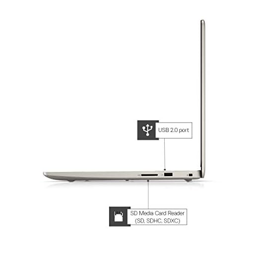 Dell Vostro 3400 Intel i3-1115G4 14 inches(35.5cm) FHD Display Laptop (4GB / 1TB HDD + 256GB SSD/Integrated Graphics/Windows 10 + MSO/Dune Color) D552164WIN9DE, 1.59kg - Image 8