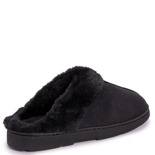 MUK LUKS Women's Polysuede Clog 5
