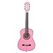 VEVOR Acoustic Guitar for Kids & Beginners, 30 Inch Classical Guitar with Nylon Strings & Full Starter Kit (Gig Bag, Tuner, Strap, Capo, Picks, Extra Strings) for Students, Boys & Girls, Pink
