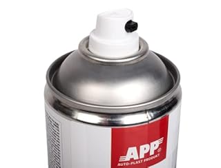AUTO-PLAST PRODUKT APP K 55 Colle en spray utilisable sur les matériaux les plus variés | Multi-Usage | Parfait pour reparation tissu ciel de toit voiture, plafond de voiture | 400 ml