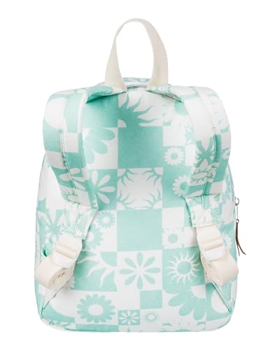 Image of Roxy Women's Always Core Backpack | Travel | Everyday Carry | Beach | Polyester | 8L Capacity - Beach Glass Beach Bum Check