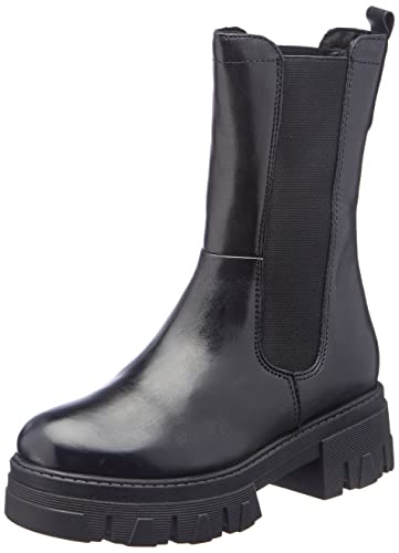 Marco Tozzi Damen 2-2-26402-27 Veloursleder Boot Schneestiefel, Black Nappa, 38 EU Cover