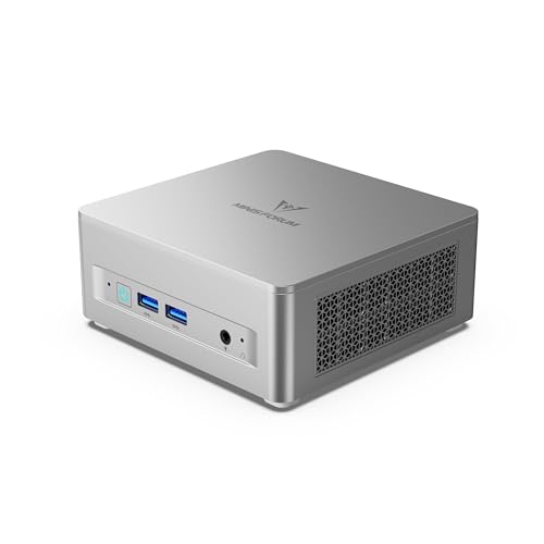 Image of MINISFORUM UM750L Slim Mini PC, AMD Ryzen 5 7545U Mini Computer(6C /12T, Up to 4.9GHz), 32GB LPDDR5 RAM & 1TB PCIe 4.0 SSD, HDMI /DP /USB4, 4 x USB Type A,2.5G LAN,WIFI6E /BT5.3