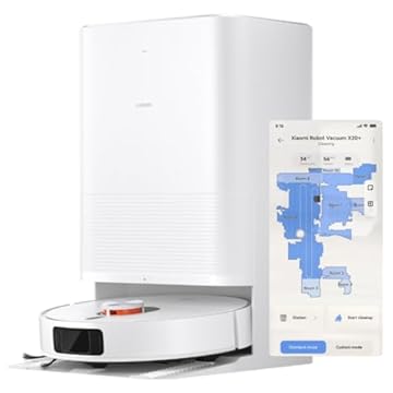 Aspirador Robo X20 Pro Vacuum Xiaomi 110v Mi Robot e limpa-chão com sistema inteligente Branco