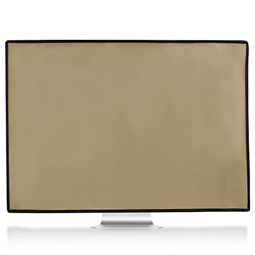 Kwmobile Monitor Cover Compatible With 31-32" Monitor - Dust Cover Computer Screen Protector - Beige #TOP3