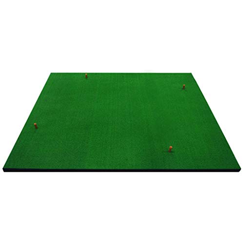 Golfübungsgeräte Verdicken Sie Golf-Matte, Praxis-Schlagen-Matten-Halter-realistisches Gras-Setzen Matten Portable-im Freiensport-Golf-Trainings-Rasen-Matte Schlagmatten (größe : 100×125cm) Cover