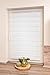 Khome Doppelrollo Klemmfix Double Roller Blind, 55W x 150H cm, White
