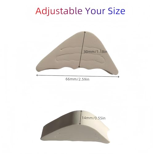 8 pares de plantillas relleno para zapatos unisex miniatura 2