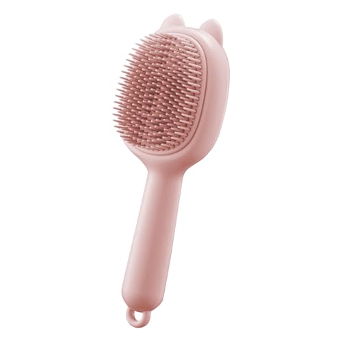 Cepillo de aseo para gatos, herramienta de masaje de limpieza profesional suave | Peine de aseo de gatos, para lavar en interiores, ducha, húmedo, al aire libre, gatito, cachorro