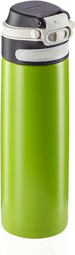 Leifheit Thermobecher Flip 600ml, Kaffeebecher 100% dicht, praktisches Öffnen mit einer Hand… – Ansicht 1