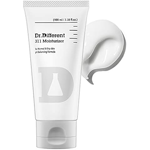 Dr.Different 311 Moisturizer - Ceramide Face Moisturizer for Dry Skin, Hypoallergenic Hydrating and Skin Barrier Facial Cream, 3.38 oz Cover