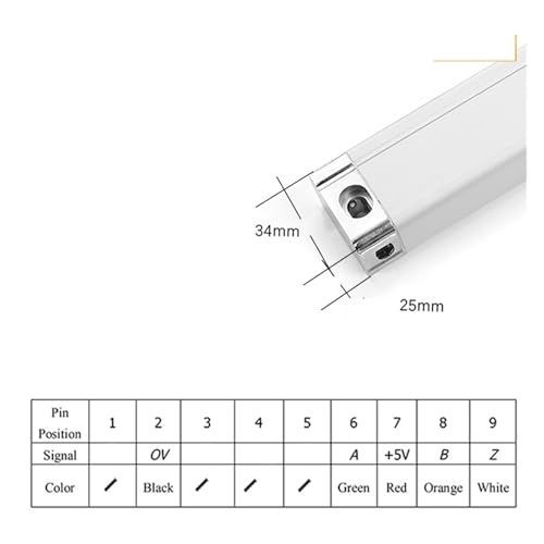 Regla de Escala Óptica KA-300 720mm 0.0005mm miniatura 2