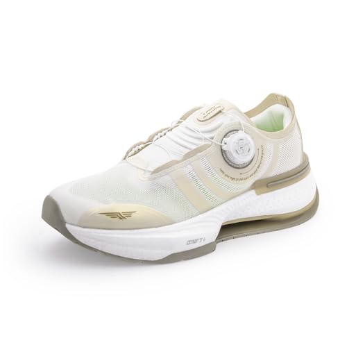 Image of Red Tape Dial Lace ETPU Athleisure Shoes for Men | Cultured Round-Toe Shape & Cushioning Technology