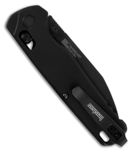 Image of Kershaw Bel Air Pocket Knife, Made in the USA, 3.4 inch CPM MagnaCut Steel Blade, EDC Design, Duralock Locking Mechanism, Manual Folder, Pocketclip