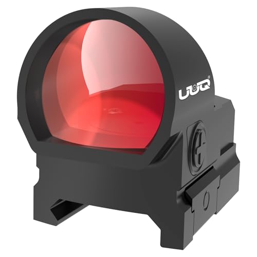 UUQ EagleC28 Shake Awake Red Dot Sight Compatible with RMR Footprint and Picatinny Mount Include