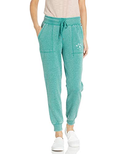 Roxy Women's Second Time Around Fleece Pant, Everglade, S