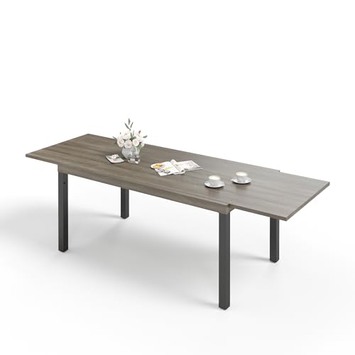 Brown Metal Outdoor Dining Table: Durable, Stylish Patio Dining Solutions 9 Sophia & William Expandable Patio Dining Table, Extra Large 99.2