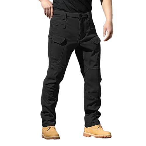 Pantalones de Trabajo Hombre Anchos Largos Pantalon Casual Largos Deporte Pantalon Chandal Pantalones Trekking Hombre Pants de Trabajo Casual Elásticos Jogging Pantalón para Pesca al Aire Libre