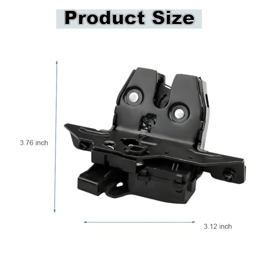Image of Rear Door Liftgate Tailgate Trunk Lock Latch Actuator with Buick Encore Cadillac Escalade ESV GMC Yukon XL Chevrolet Sonic Trax Tahoe Suburban 3500 HD Bolt EV Replacement for 13515944 13508110