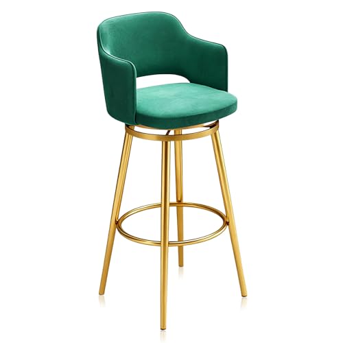 Tabourets de bar pivotants velours : optimisez votre petit espace avec style