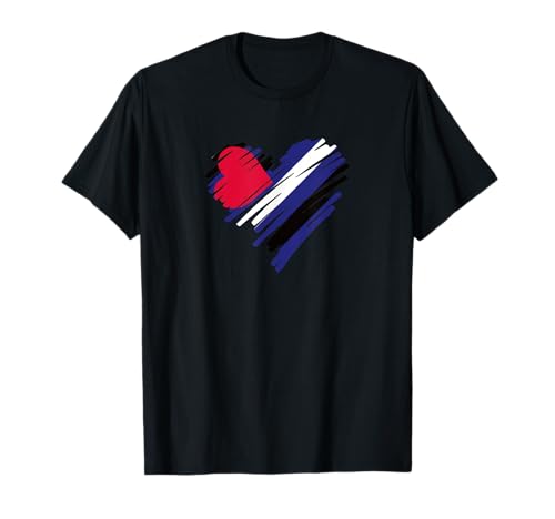 Corazón del orgullo de cuero Camiseta