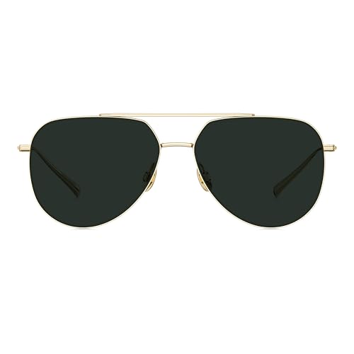 Image of BOLON Ultra Lightweight Full Titanium Classic Aviator Polarized Sunglasses, Exclusive Eyewear Brand of EssilorLuxottica