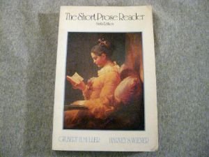 The Short Prose Reader 0070441359 Book Cover