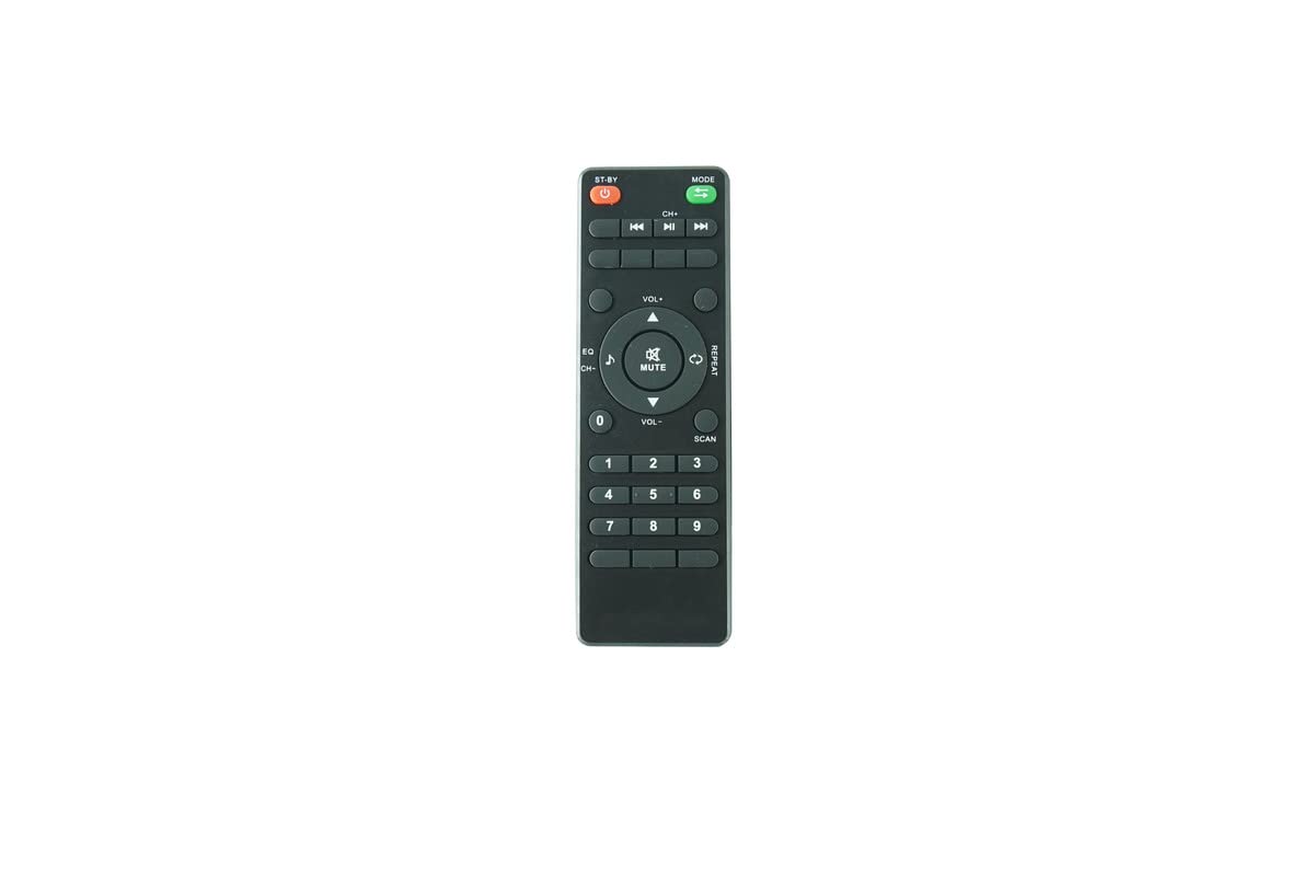 Урд view of the Generic Replacement Remote Control