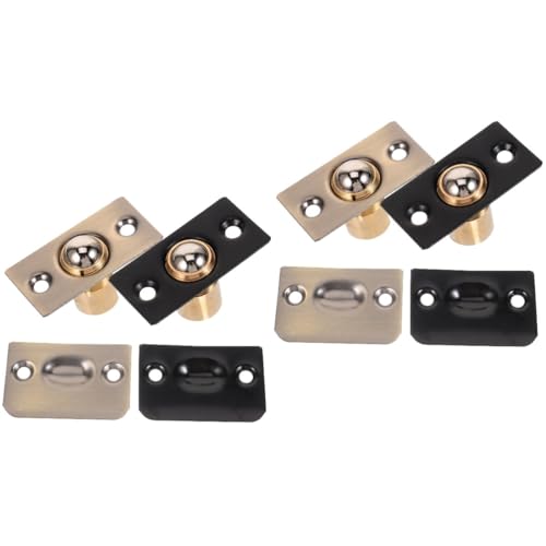 5 Sets Kugelschnäpper für Innentüren – stilvolle Türbeschläge für Möbel und KTV, verbessert die Funktionalität, verhindert unerwünschten Zugriff, zuverlässiges und unsichtbares Design, insgesamt 10