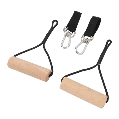 Anillas Gimnasia de Madera Portátiles con Bolsa miniatura 2