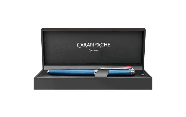 Caran dAche Leman Slim Grand 4771 168 Rollerball Pen Blue — view 5