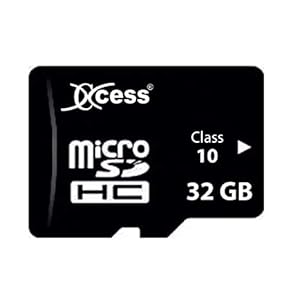 Xccess 32GB Memory Card,32GB Micro SD Card,Class 10,Fast Speed for Smartphones, Tablets and Other Micro Slots with Data Transfer(Black)