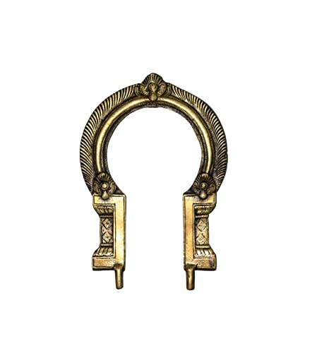 Uniquebazar4u Prabhavali Frame Wall Hanging Brass Yali Theme Home Decoration