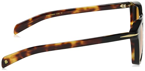 Sunglasses DAVID BECKHAM Db 7000 /S 0WR7 Black Havana / W7 Orange3
