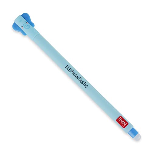 Legami Bolígrafo de gel borrable, esfera en un extremo para borrar la tinta sin estropear la...