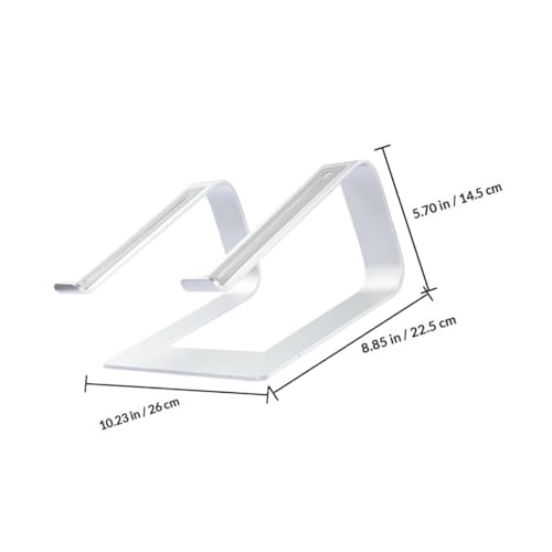 Soporte ajustable de aluminio para laptop y tablet miniatura 2