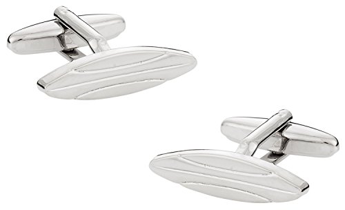 Gemelos de plata surf el regalo perfecto de cumpleaños para hombres
