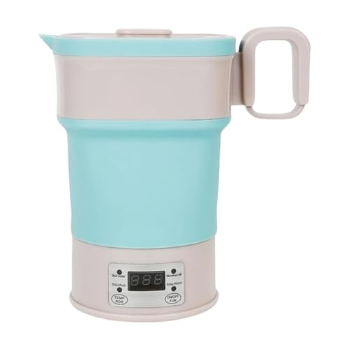 Mini Tetera Eléctrica Plegable 800ML Azul miniatura 5