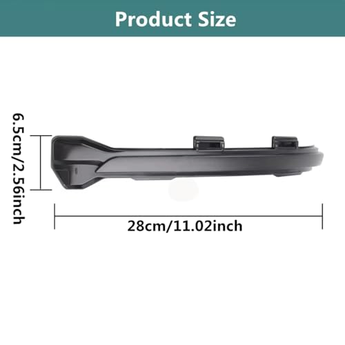 Luces de giro intermitentes claras para espejo de Golf 7 GTI 3