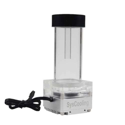Bomba enfriadora de agua para PC con depósito de refrigeración por agua 12V y tanque de 130mm