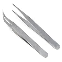TRIXES 2 x Strass Picker Pinzetten für Schmucksteinchen Zubehör für Nageldesign