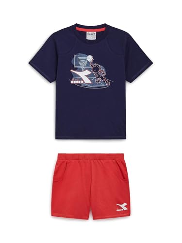 Diadora Completi Blu 102180456 survêtement confortable pour running et loisirs