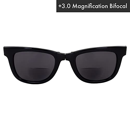 Global Vision Eyewear Bifocal Glasses, Smoke Lens, Silver Frame4
