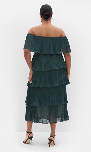 Image of City Chic Women's Plus Size Night Garden Dress