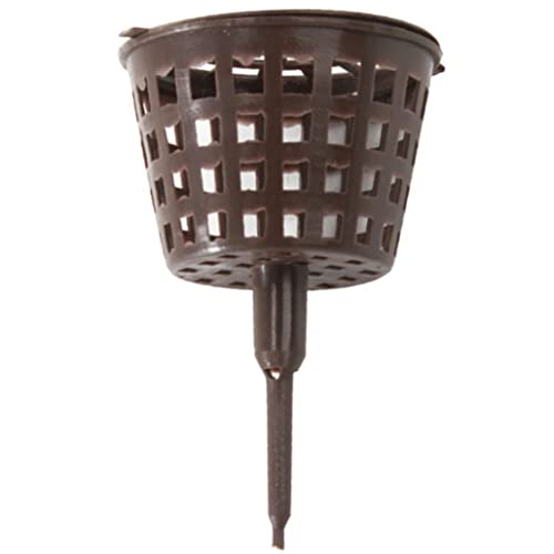 Aeiofu Bonsai Fertilizer Basket Reusable Plastic Garden Tool Cover Box Basket Pots For Flower Plant Succulents 100Pcs Bonsai Fertilizer Baskets Garden Fertilizer Basket Flower Fertilizer Basket #TOP2