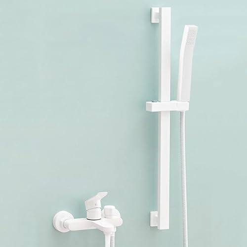 Mitigeur de bain avec douche anti-calcaire pour remplacer un robinet fuyard